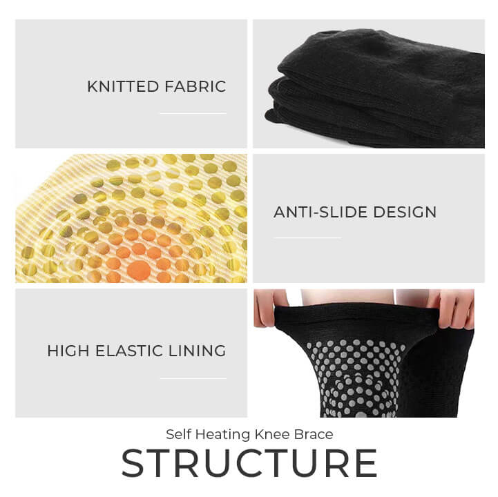 Thermische Kniebandagen – 1 Paar für Schmerzlinderung & Unterstützung