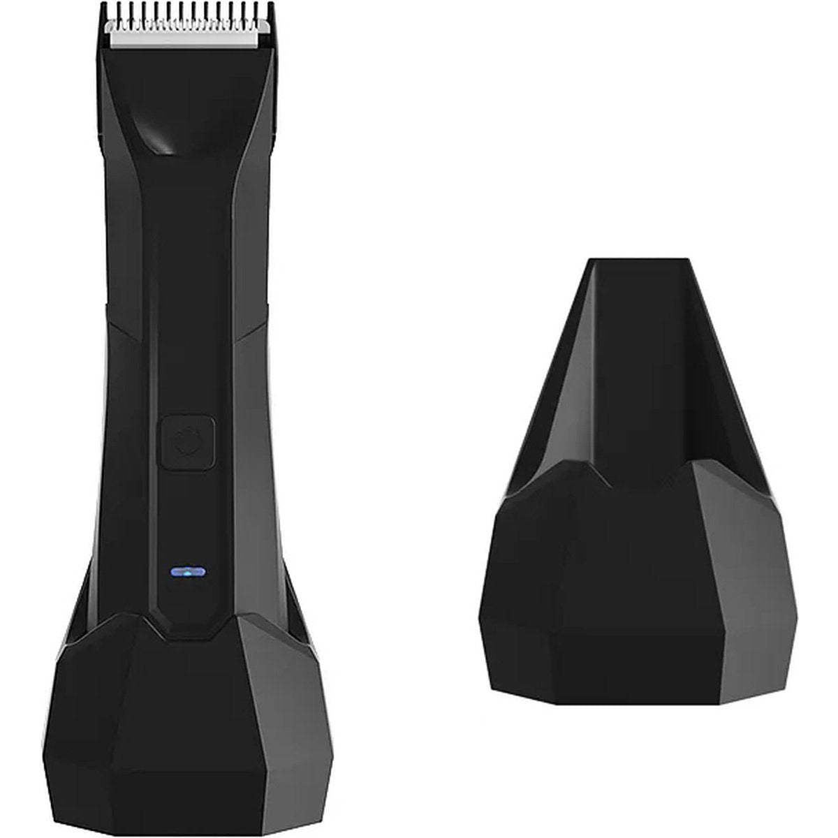 Professioneller Haarschneider mit Ladestation – Rasierer – Bartschneider – Elektrischer Trimmer für Männer – 0 bis 3,5 mm – USB wiederaufladbar – Haar- und Bartschneider – IPX5 wasserdicht – mit LED-Licht – Schwarz