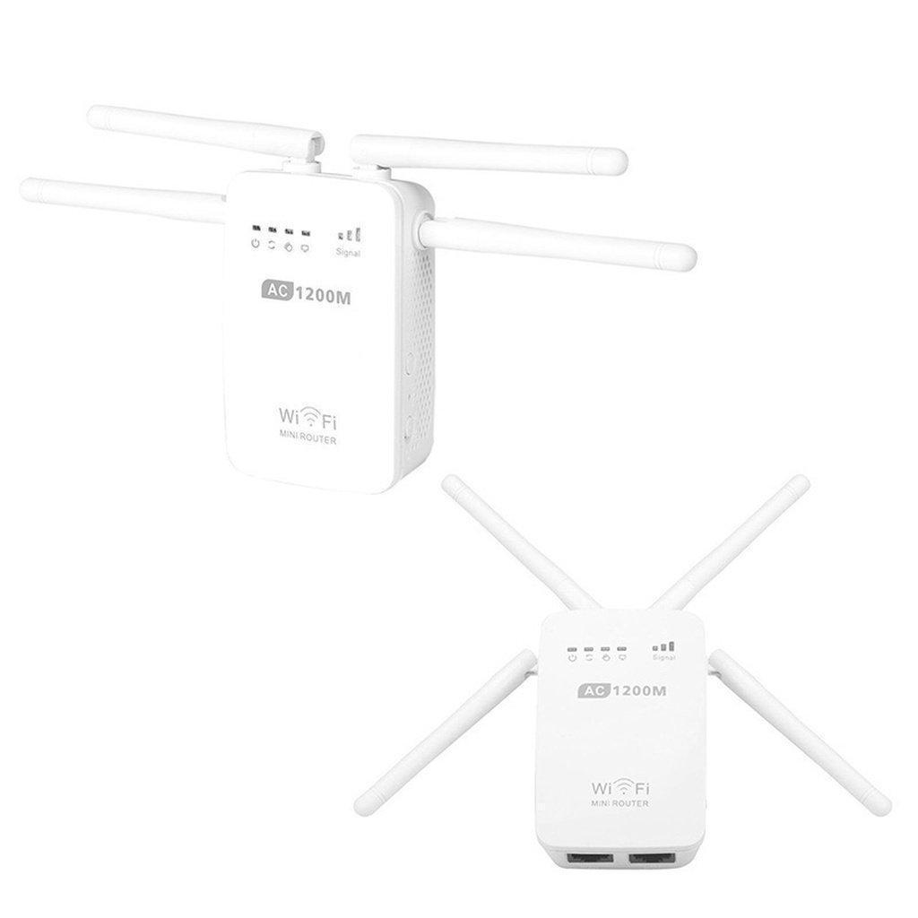 1200Mbps Dual Band 2.4/5G Wireless Reichweitenverlängerer WiFi