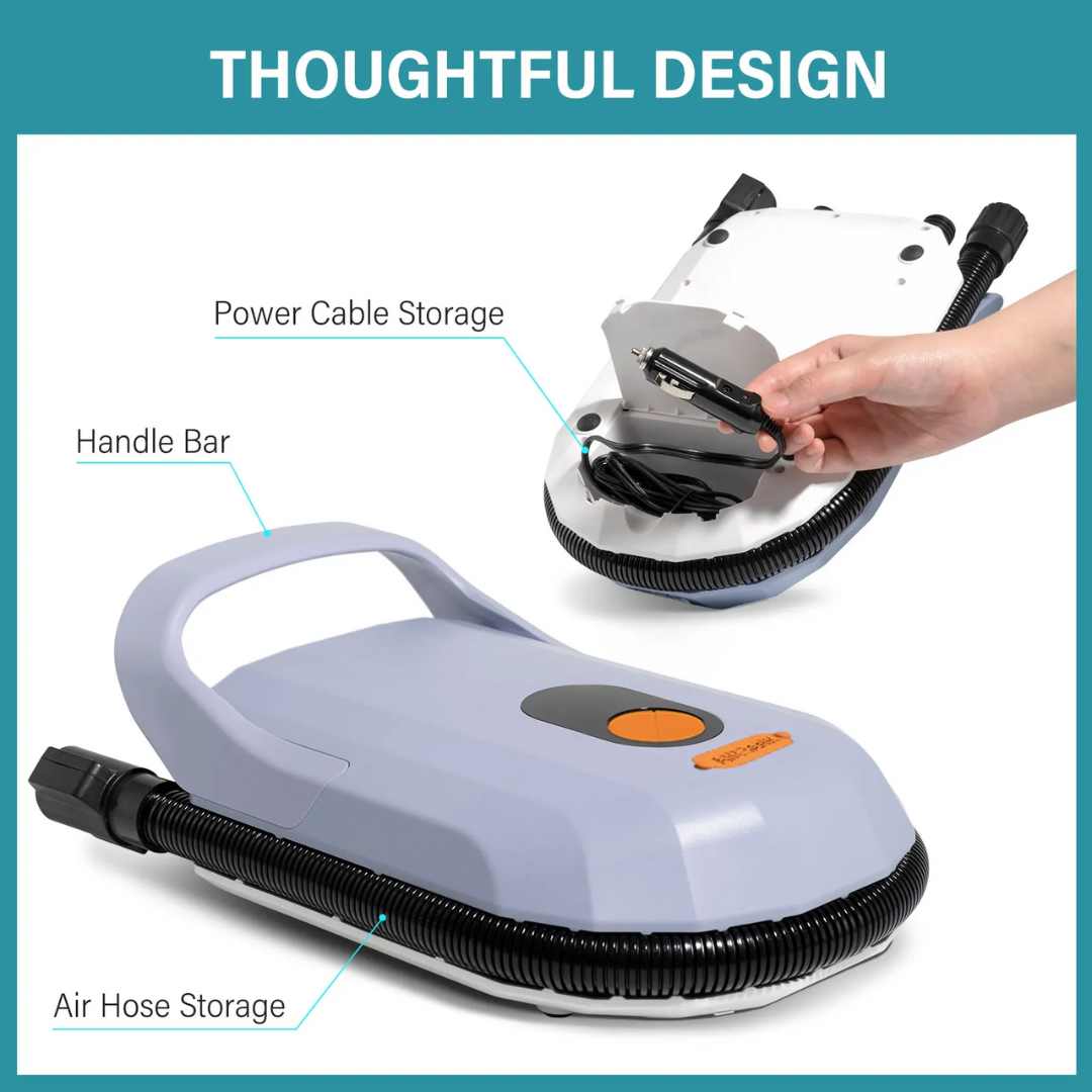 20Psi Elektrische Paddleboard-Pumpe Wiederaufladbar 7500mAh SUP Board Stand Up Paddleboard Pumpe