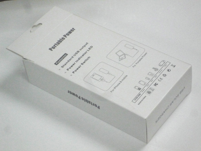 1200 mAh Solar Power Bank Schlüsselanhänger
