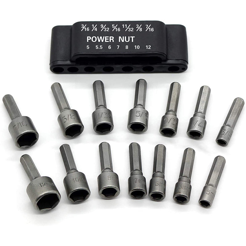 14 PCs Sechskantgriff Power Nuts