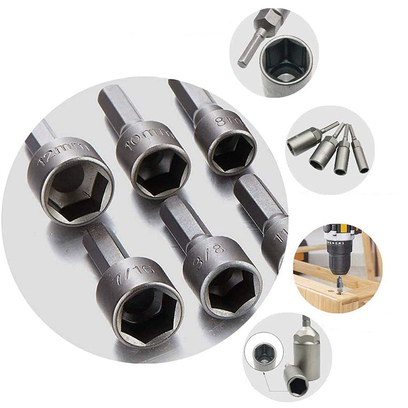 14 PCs Sechskantgriff Power Nuts