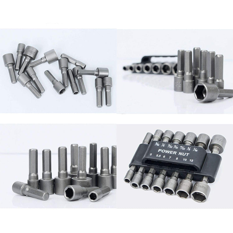 14 PCs Sechskantgriff Power Nuts