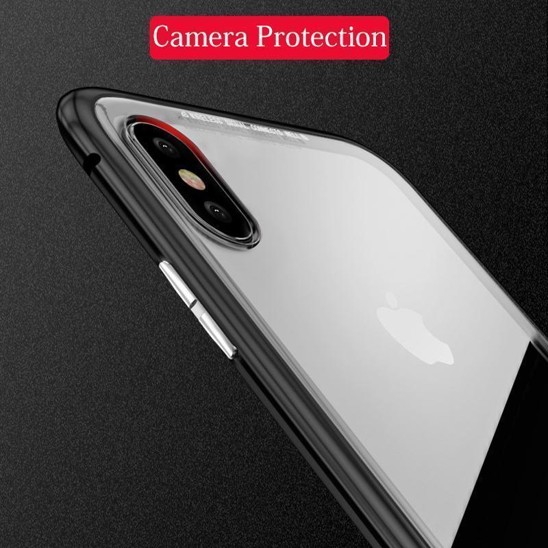 2019 Upgrade Magnetische Adsorption Doppelseitige iPhone Hülle