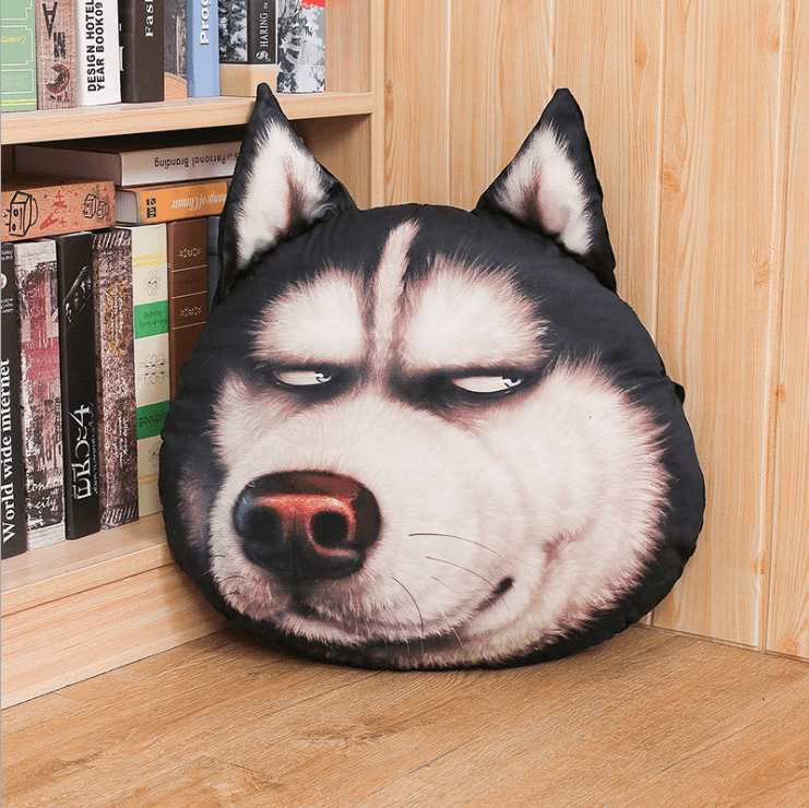 Kreatives Lustiges Simulations-Husky-Kissen