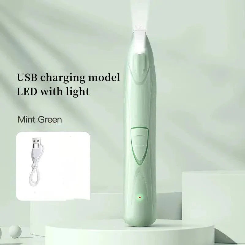 1 Stück Elektrische Haustier Clippers Katzen Hund Fußhaarschnitt USB-Aufladung Haustier Pfotenhaarschnitt Rasierer Grooming Maschine Haustier Produkte