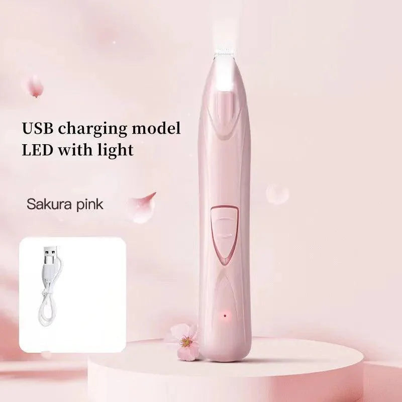 1 Stück Elektrische Haustier Clippers Katzen Hund Fußhaarschnitt USB-Aufladung Haustier Pfotenhaarschnitt Rasierer Grooming Maschine Haustier Produkte
