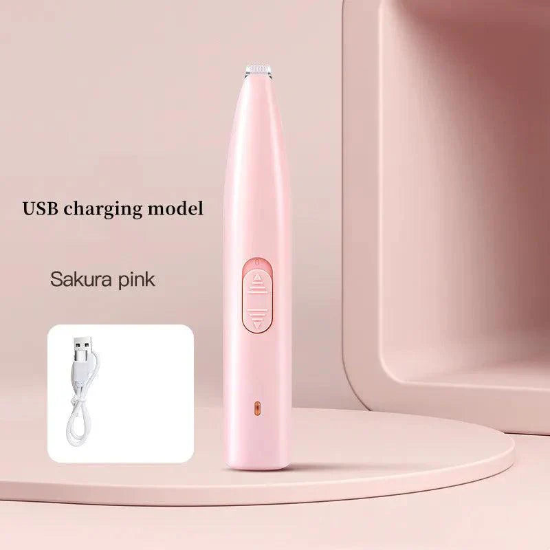 1 Stück Elektrische Haustier Clippers Katzen Hund Fußhaarschnitt USB-Aufladung Haustier Pfotenhaarschnitt Rasierer Grooming Maschine Haustier Produkte