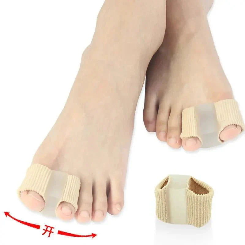 1 Stück Silikon Zehen Spreizer Finger Separator Hallux Valgus Korrektor Daumen Korrektur Begradiger Fußpflege Orthopädisch