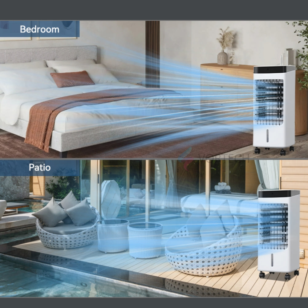 Portable Windowless Air Conditioner with Remote Control - Energy Efficient Cooling for Home, Office, and Small Spaces