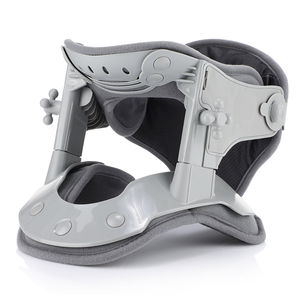 Wärmende Nackenbandage mit Traktion zur Schmerzlinderung