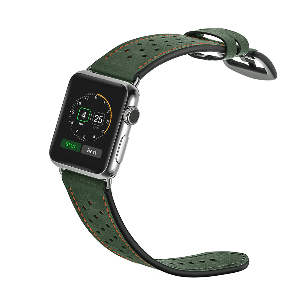 2-farbiges Lederarmband