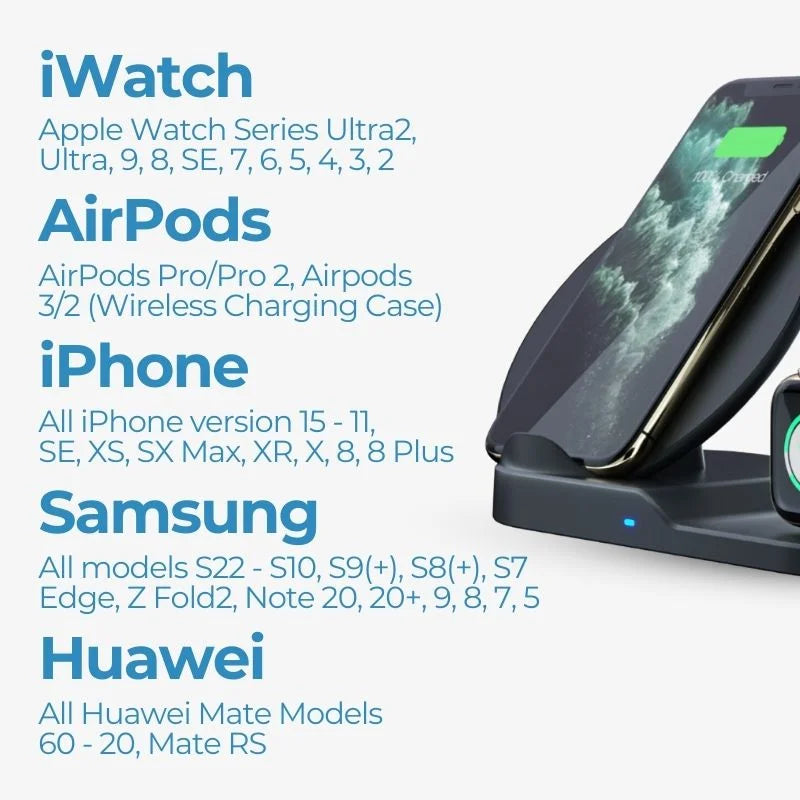 3 in 1 Lade Dock Station