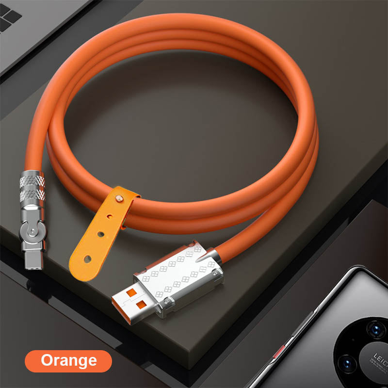180° Anti-Break Fast Charge Datenkabel (120W)