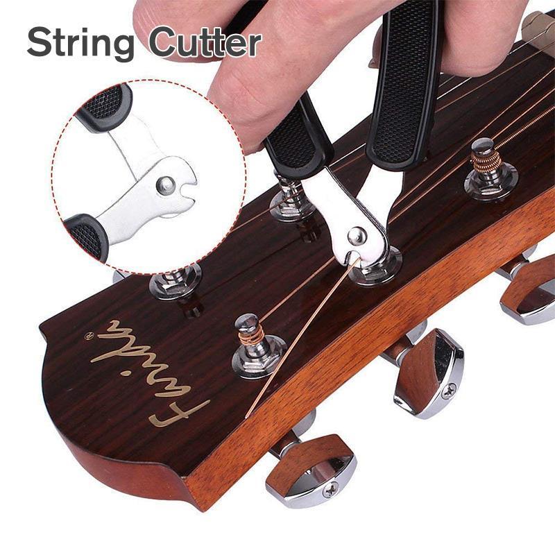 3 In 1 Werkzeug zum Wechseln von Gitarrensaiten