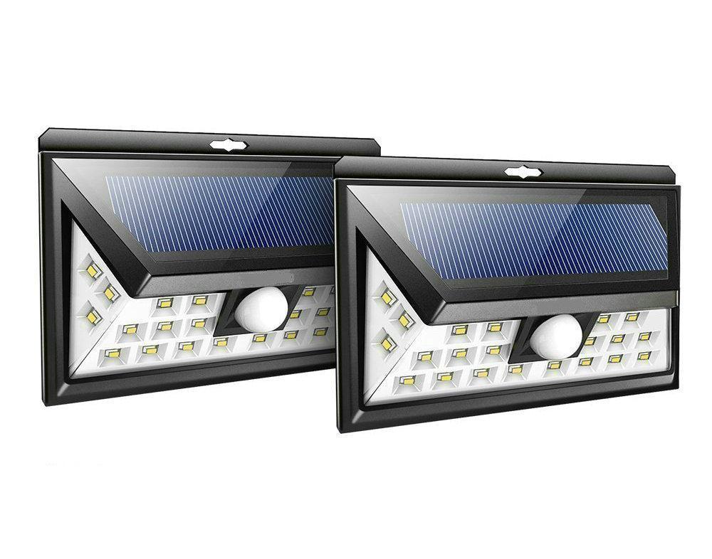 24 LED Solarlichter Außen