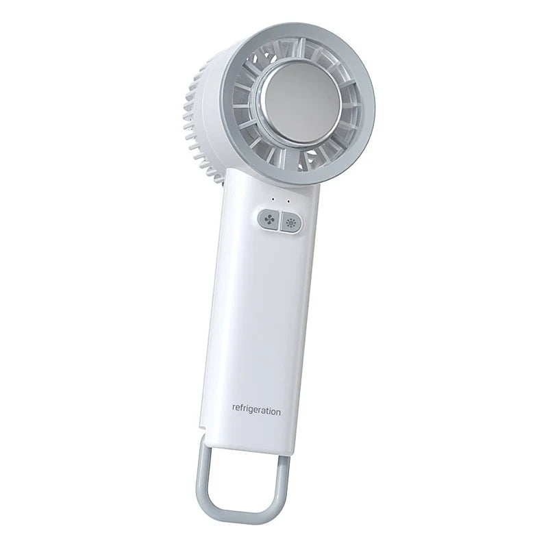 2024 Sommer Gadget Handheld Turbo Jet Ventilator Mini Tragbarer Eis kalter Ventilator Generation bürstenloser Motor Wind Hochgeschwindigkeitskanalventilatoren gewalttätiger Gebläse