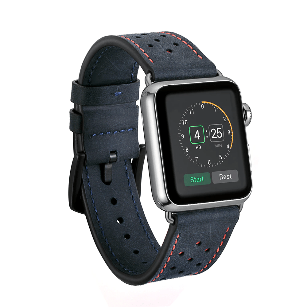 2-farbiges Lederarmband