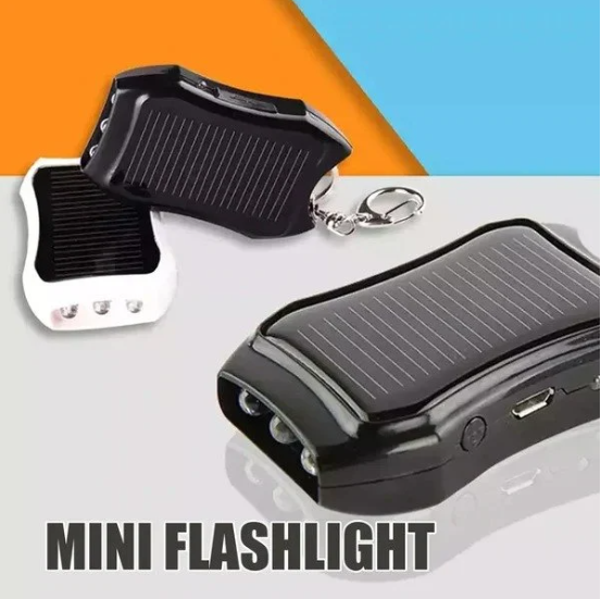 1200 mAh Solar Power Bank Schlüsselanhänger
