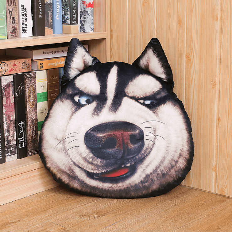 Kreatives Lustiges Simulations-Husky-Kissen
