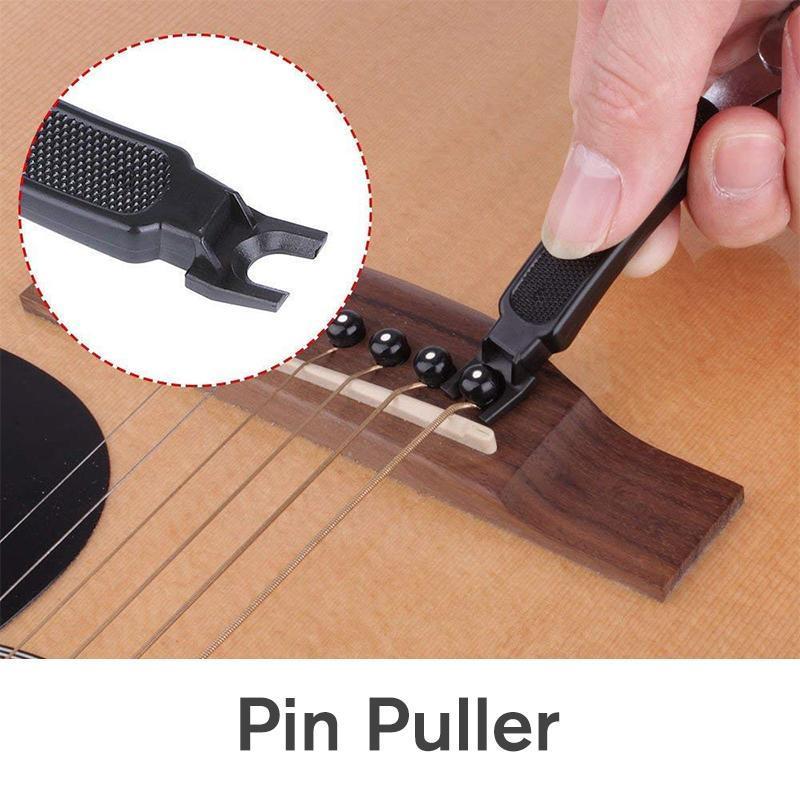 3 In 1 Werkzeug zum Wechseln von Gitarrensaiten