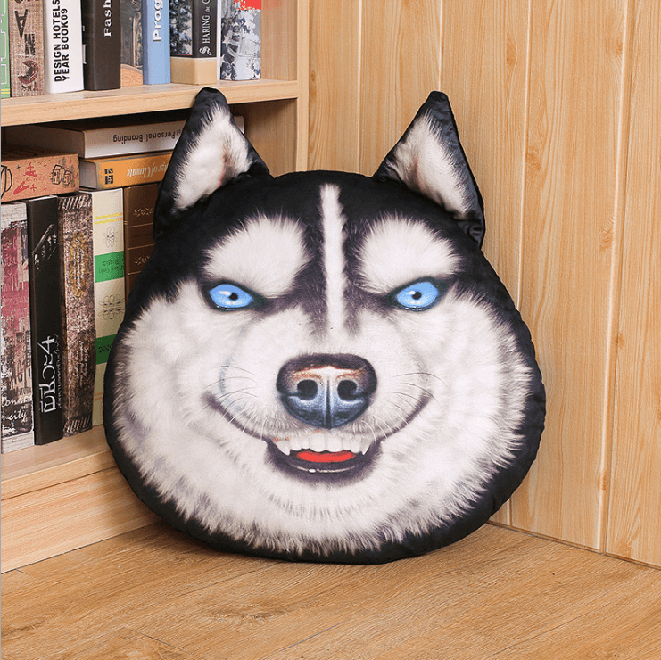 Kreatives Lustiges Simulations-Husky-Kissen