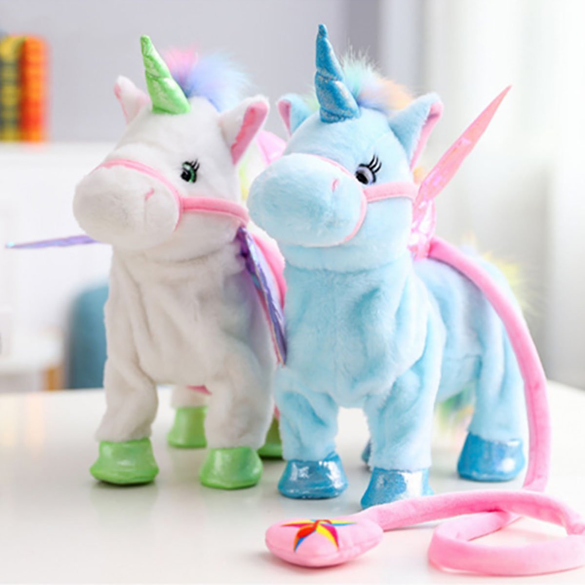 Electric Walking Unicorn Plush Toy