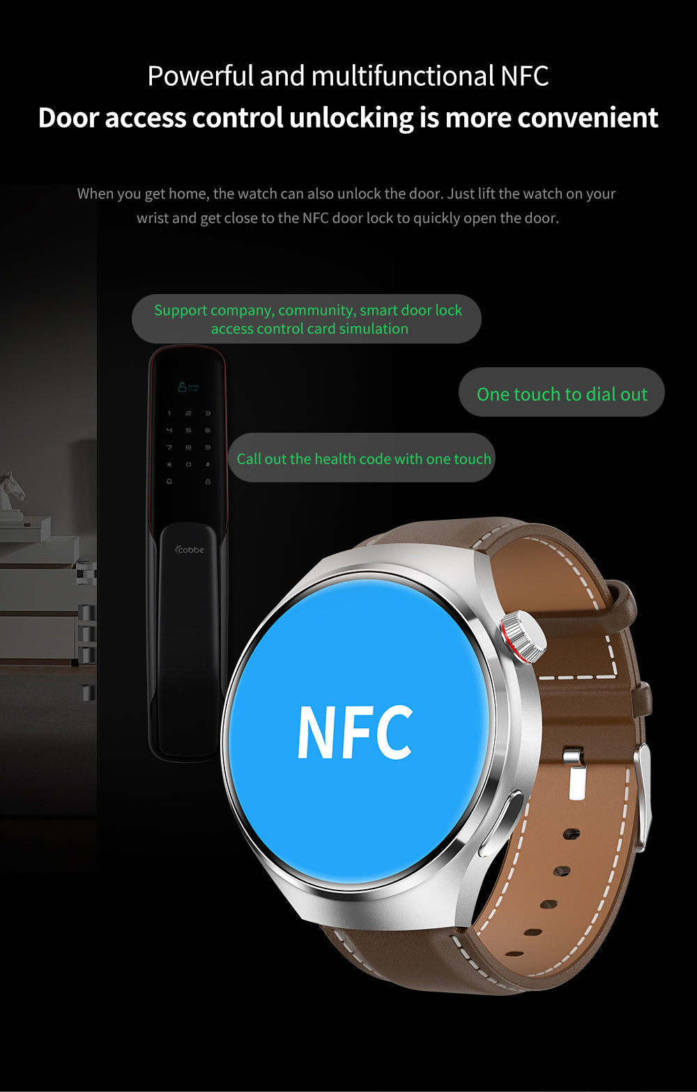 Hochwertiges GT4 Pro Smartwatch Männer: IP68 NFC GPS Tracker, AMOLED 360*360 HD Bildschirm, Herzfrequenz, Bluetooth-Anruf | Limitierte Auflage