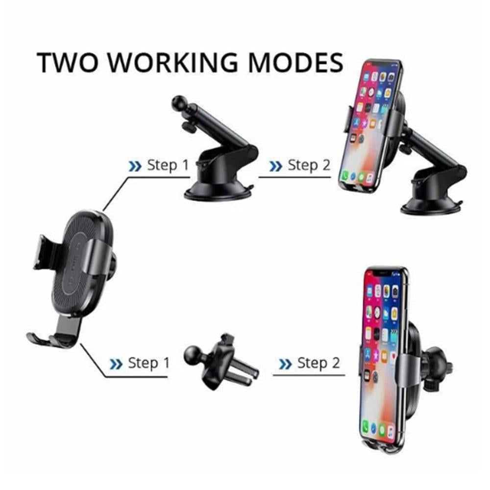 3 in 1 Wireless Charger & Auto Handyhalter