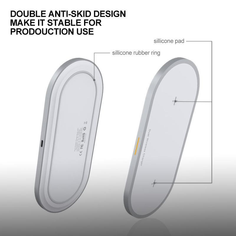 20W kabellose Dual-Ladepad