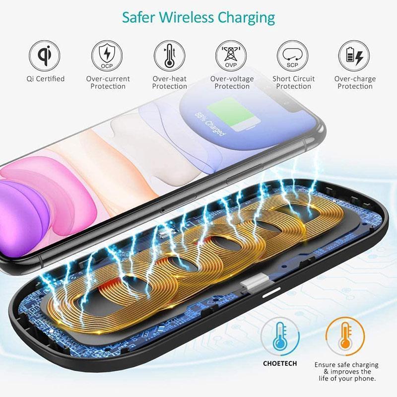 3-in-1 Wireless Charger Ladestation