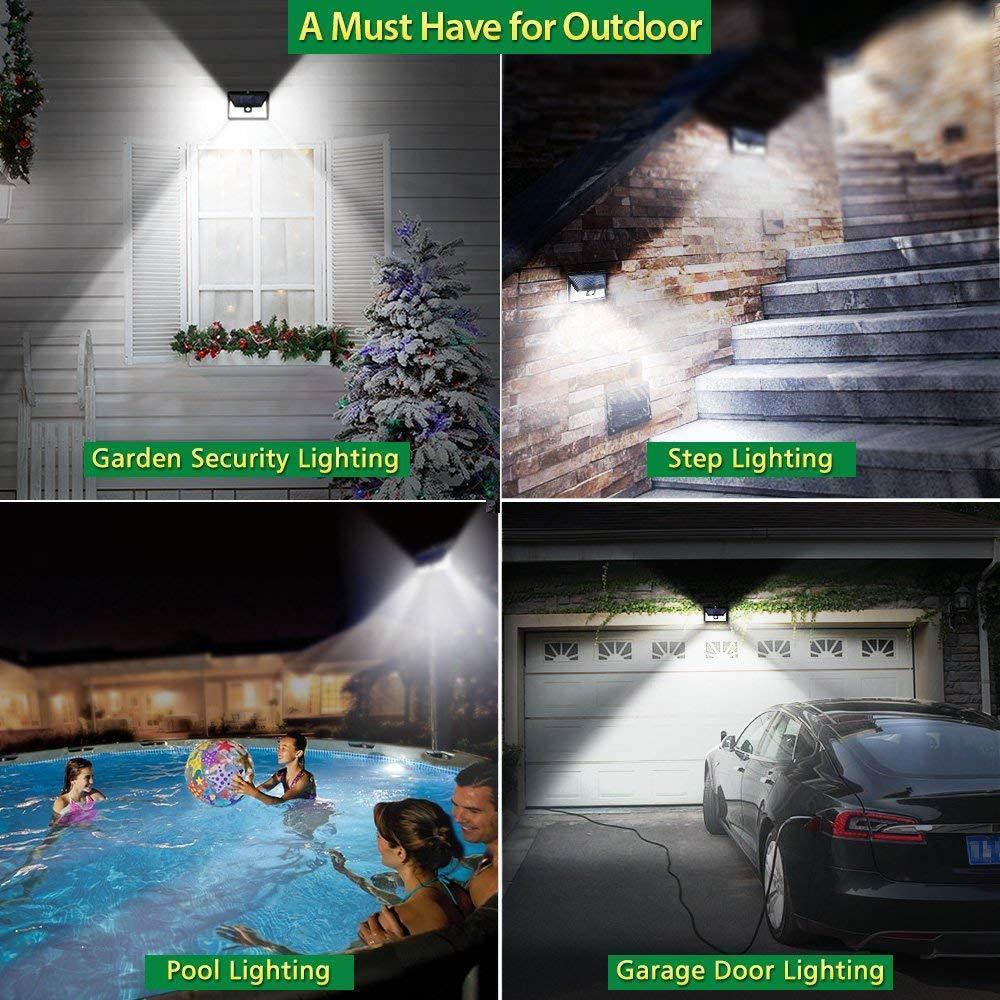 24 LED Solar Lights Outdoor