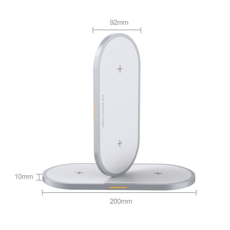 20W kabellose Dual-Ladepad