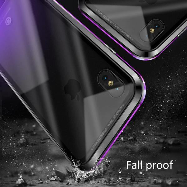 2019 Upgrade Magnetische Adsorption Doppelseitige iPhone Hülle