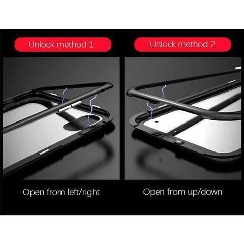 2019 Upgrade Magnetische Adsorption Doppelseitige iPhone Hülle
