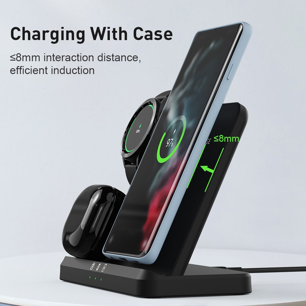 3 IN 1 WIRELESS LADENSTATION FÜR SAMSUNG GALAXY Z FOLD 4, SAMSUNG Z FOLD 4 ZUBEHÖR