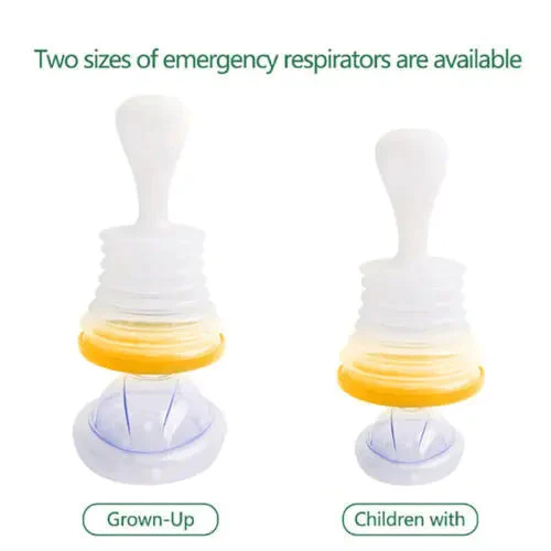 Anti-Choking Device for Adults and Children - Portable Emergency Choking Relief Tool with Carry Bag