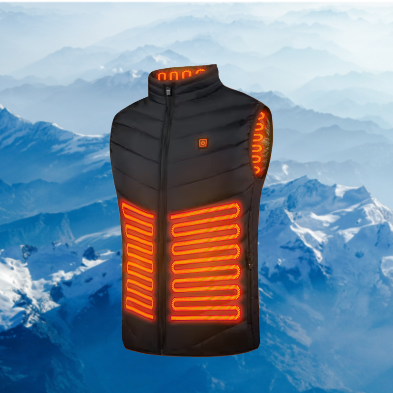 3 Heizstufen USB Leichte Elektrische Heizjacke Unisex Heizjacke