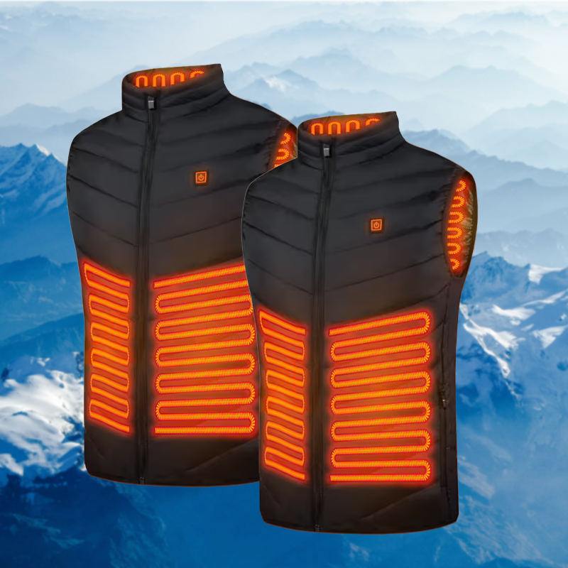 3 Heizstufen USB Leichte Elektrische Heizjacke Unisex Heizjacke