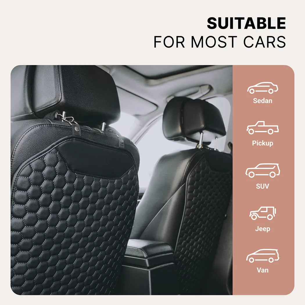Car Seat Back Protector | Waterproof, Easy-Clean Cover for Families and Frequent Passengers