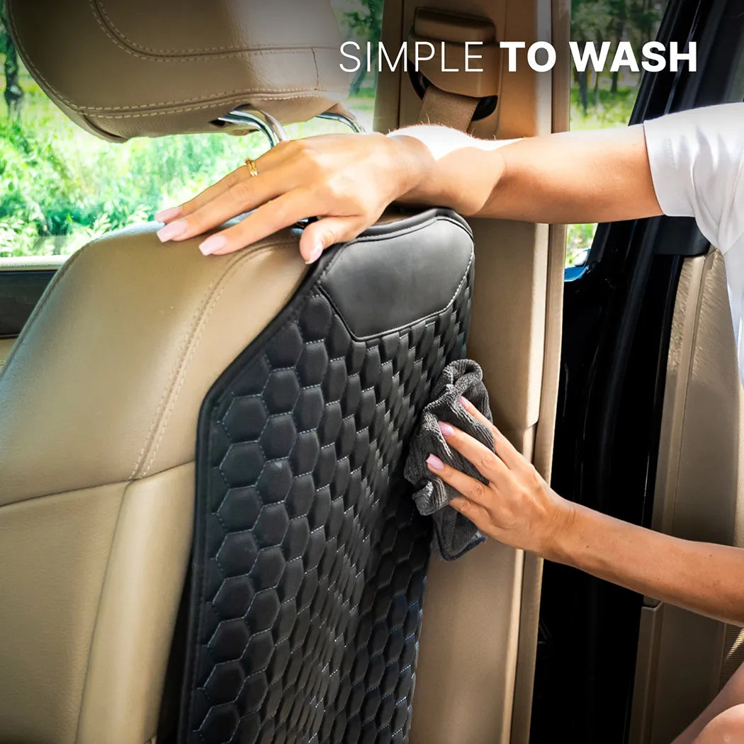 Car Seat Back Protector | Waterproof, Easy-Clean Cover for Families and Frequent Passengers