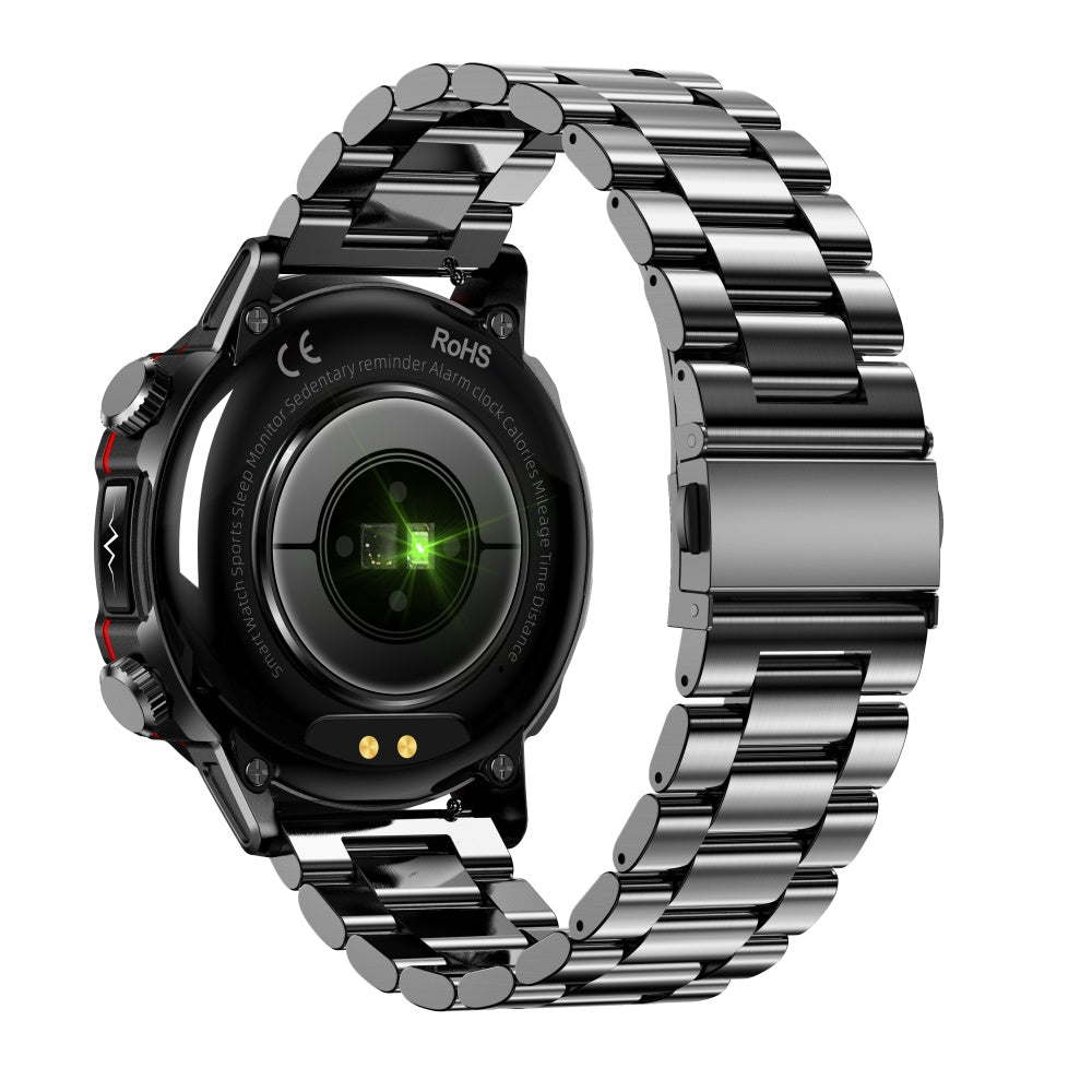ECG Smart Watch | Heart Rate, Sleep, Blood Pressure Monitor & Activity Tracker - Calorie and Step Counter - Fitness