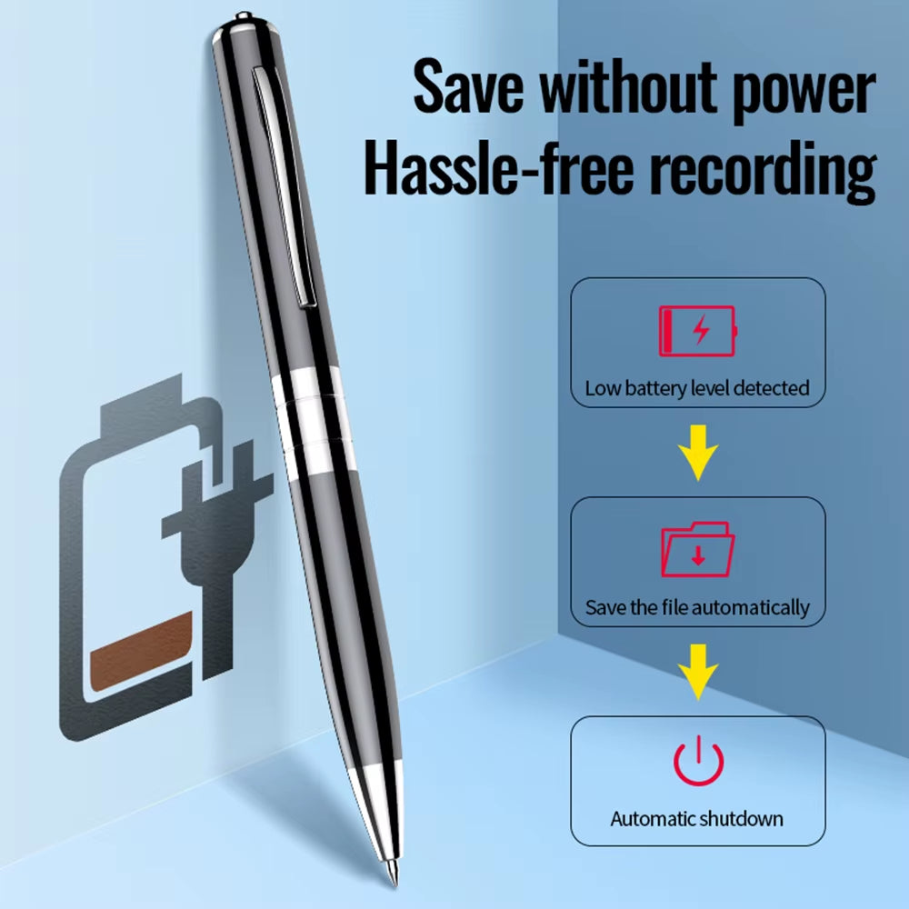 Digitaler Sprachaktivierter Aufnahme-Stift mit 360° für Besprechungen und Meetings