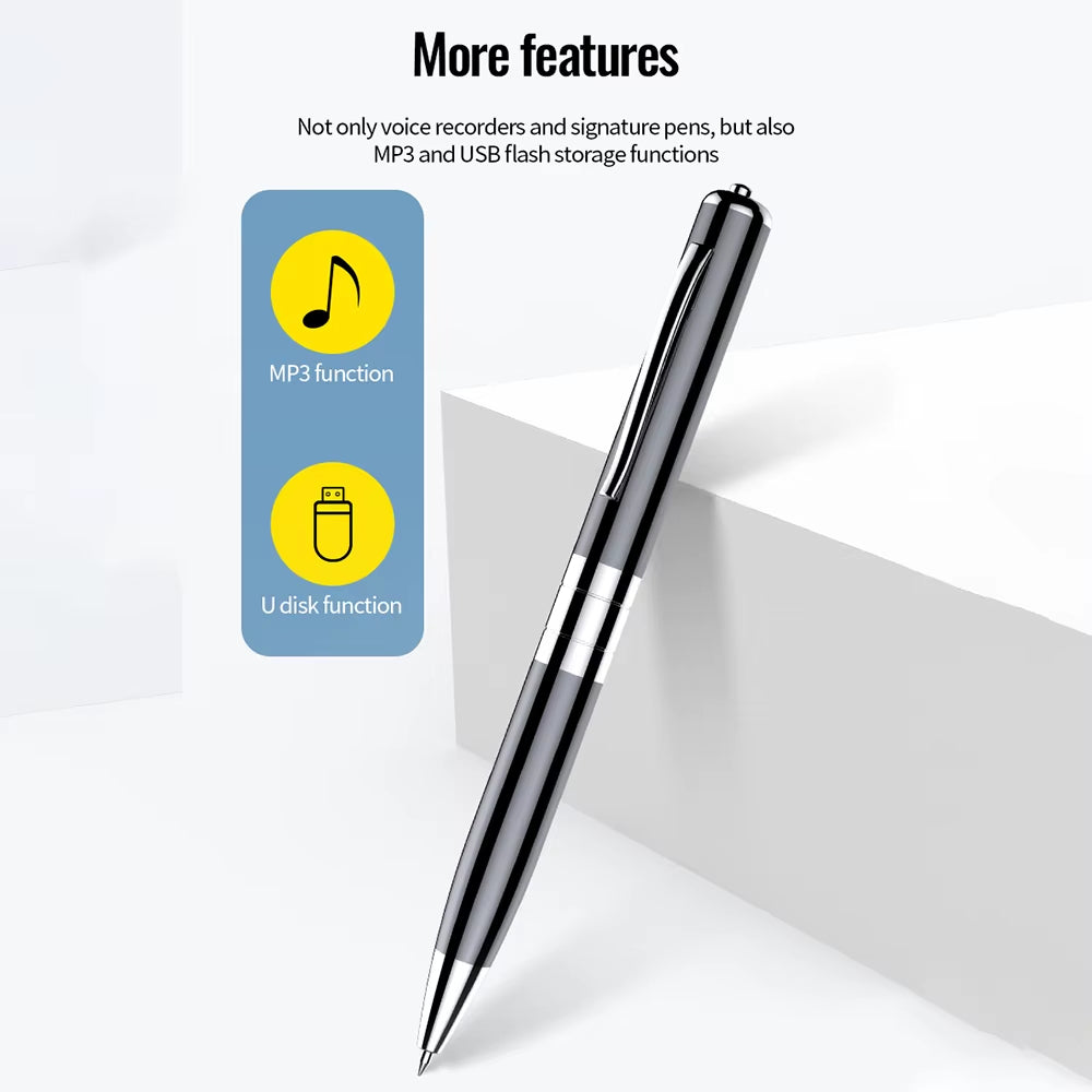 Digitaler Sprachaktivierter Aufnahme-Stift mit 360° für Besprechungen und Meetings