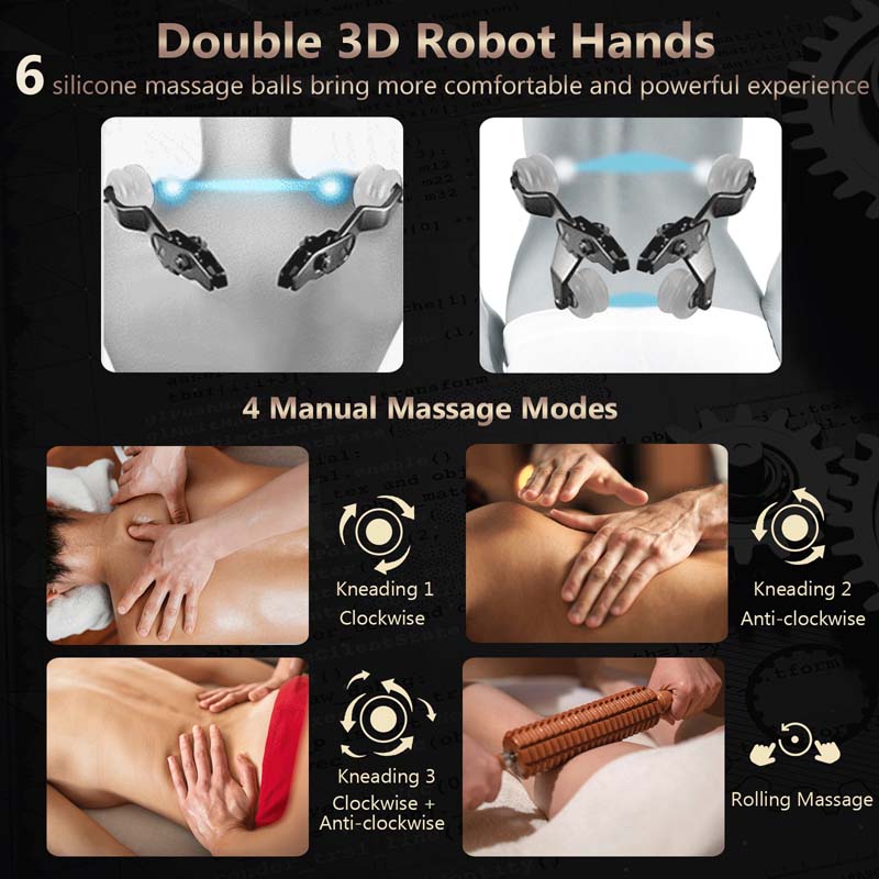 3D Massagesessel mit Doppeltem SL-Track & Zero Gravity