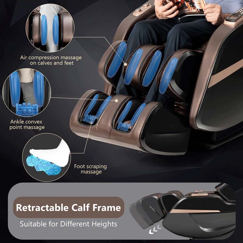 3D Massagesessel mit Doppeltem SL-Track & Zero Gravity