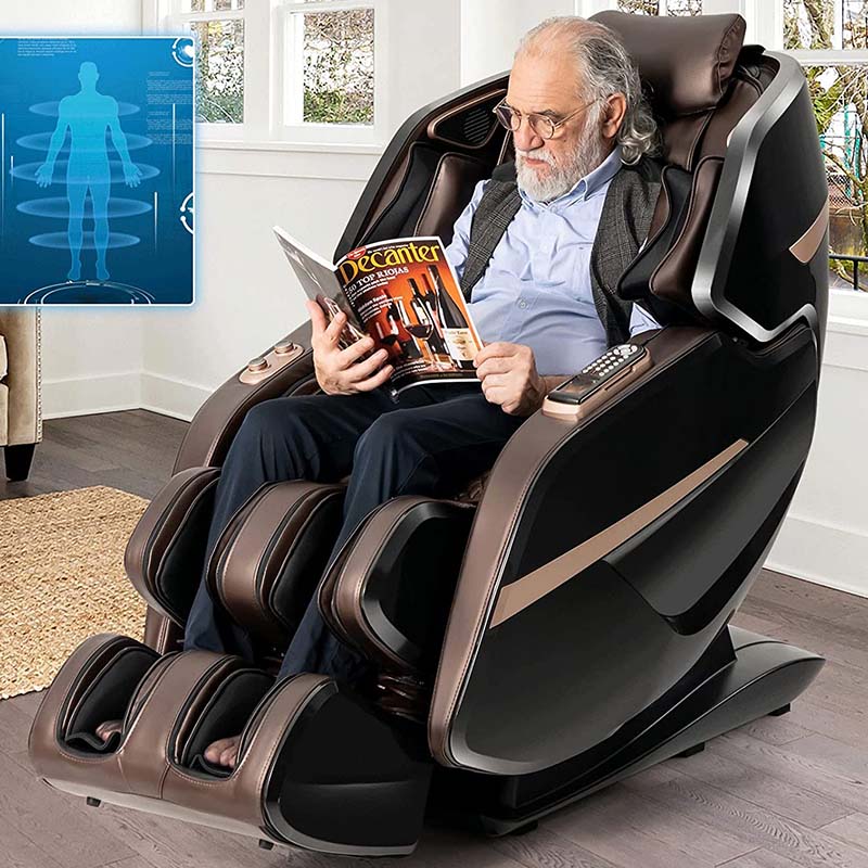 3D Massagesessel mit Doppeltem SL-Track & Zero Gravity