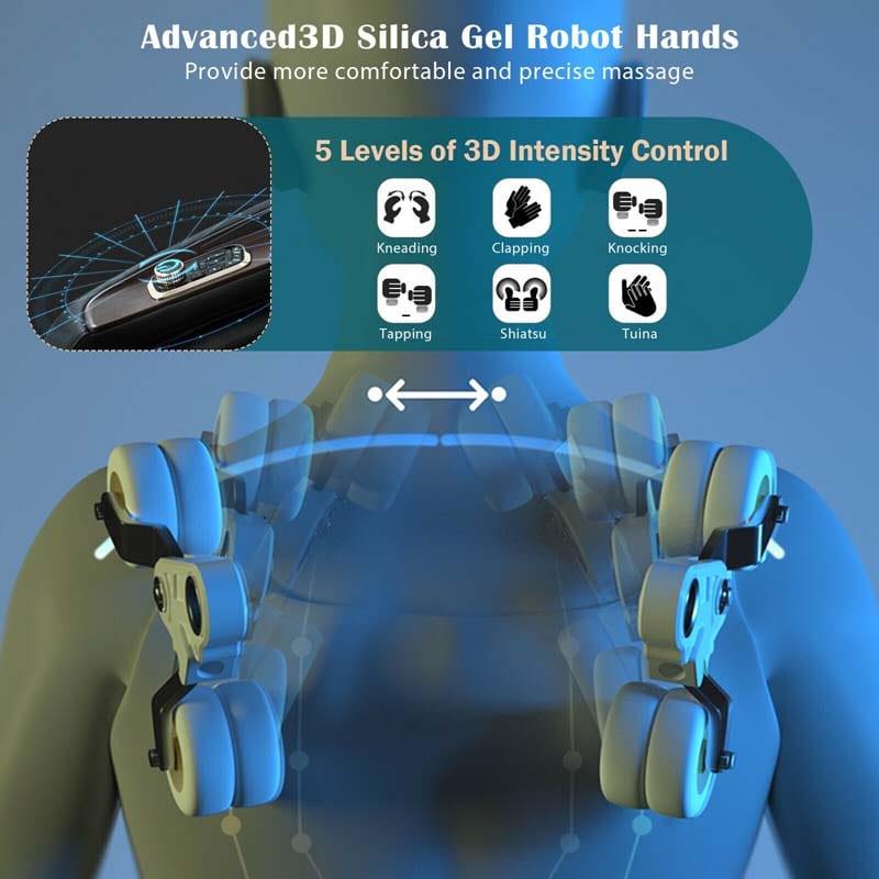 3D SL-Track Massagesessel mit Zero Gravity & 7" Touchscreen
