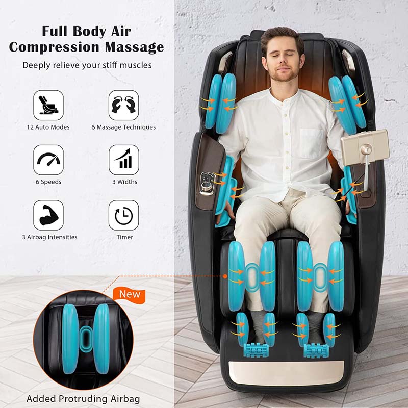 3D SL-Track Massagesessel mit Zero Gravity & 7" Touchscreen